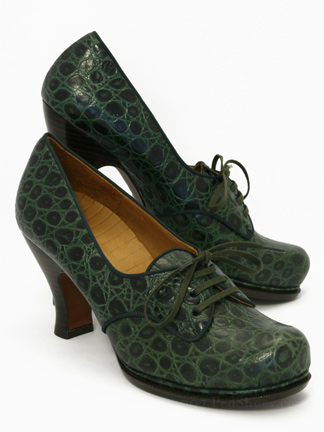 Chie Mihara Depoi in Emerald Green Ped Shoes Order online or