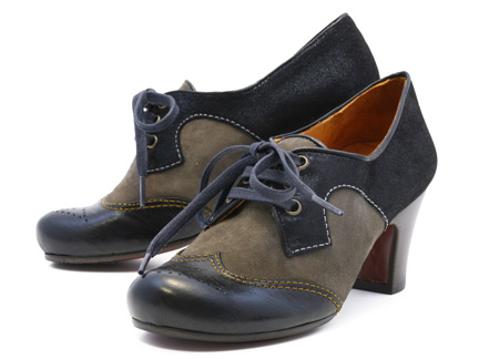 Chie Mihara Tulipan in Black / Grey : Ped Shoes - Order online or 866. ...