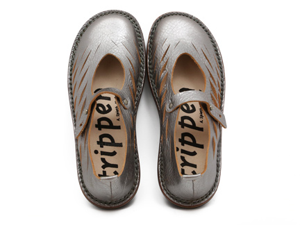 Trippen Seine in Silver : Ped Shoes - Order online or 866.700.SHOE