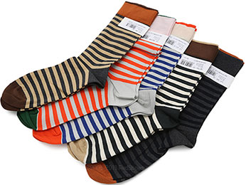 Bonne Maison calls these Calm Stripe socks, and although they’re ...