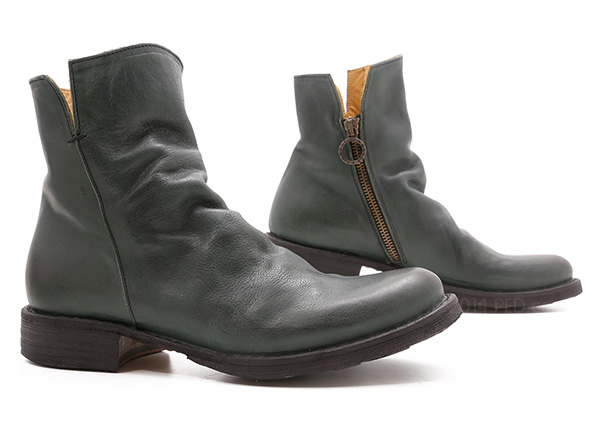 Fiorentini and Baker Elf Leather in Bottiglia Green : Ped Shoes - Order ...