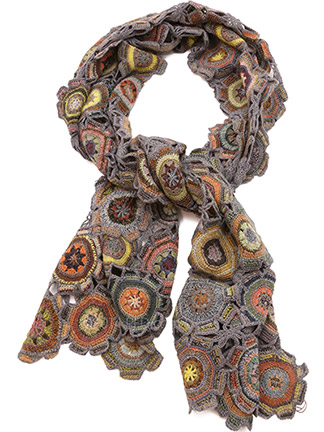 Sophie Digard Quichotte Scarf in Multi : Ped Shoes - Order online or ...