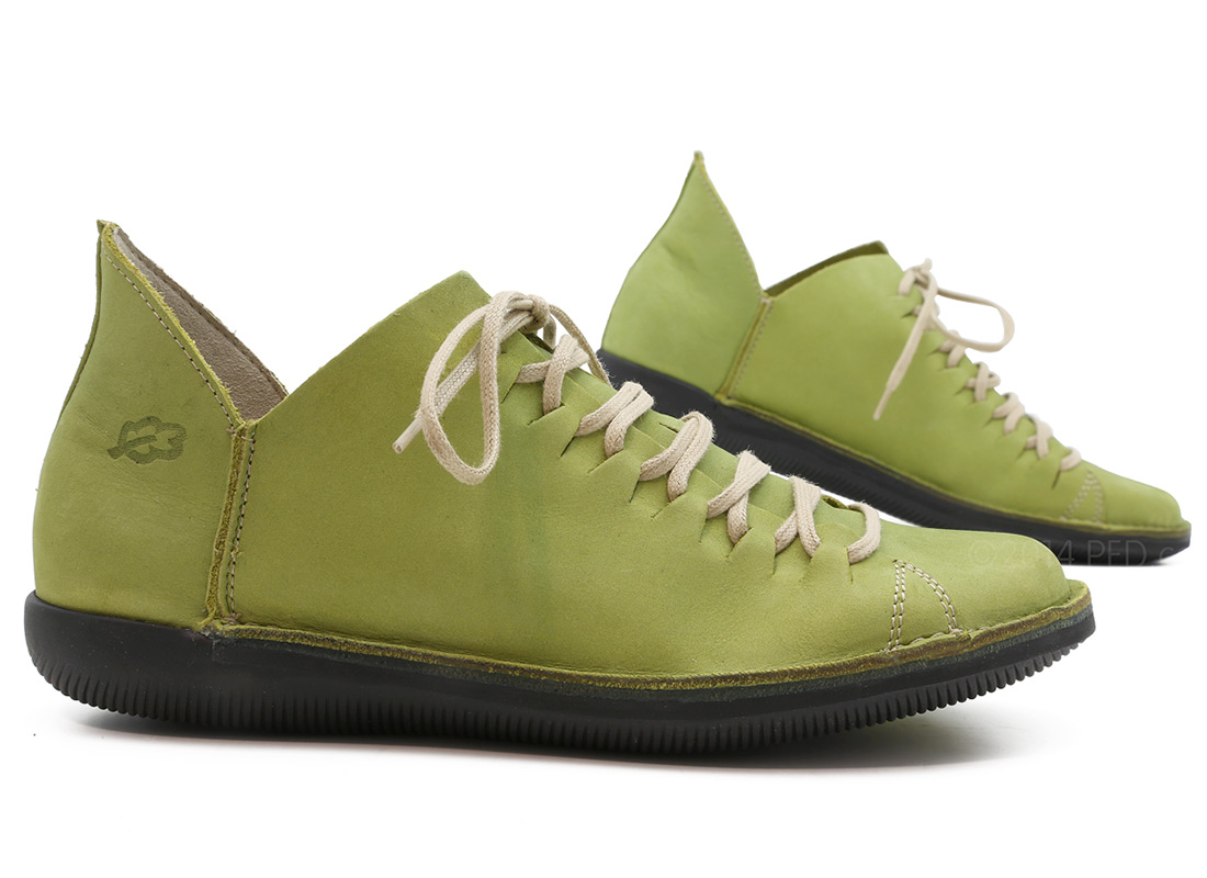 Loints of Holland Carola in Apple Green Ped Shoes - online or 866.700.SHOE (7463).
