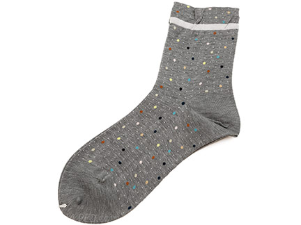 Antipast Tiny Dots Socks in Grey : Ped Shoes - Order online or 866.700 ...