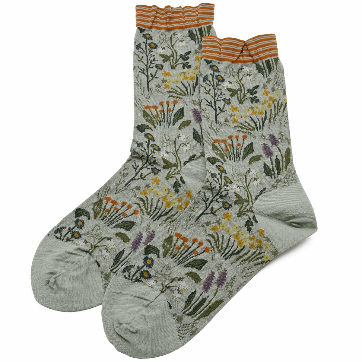 Antipast Delight Socks in Sage Ped Shoes