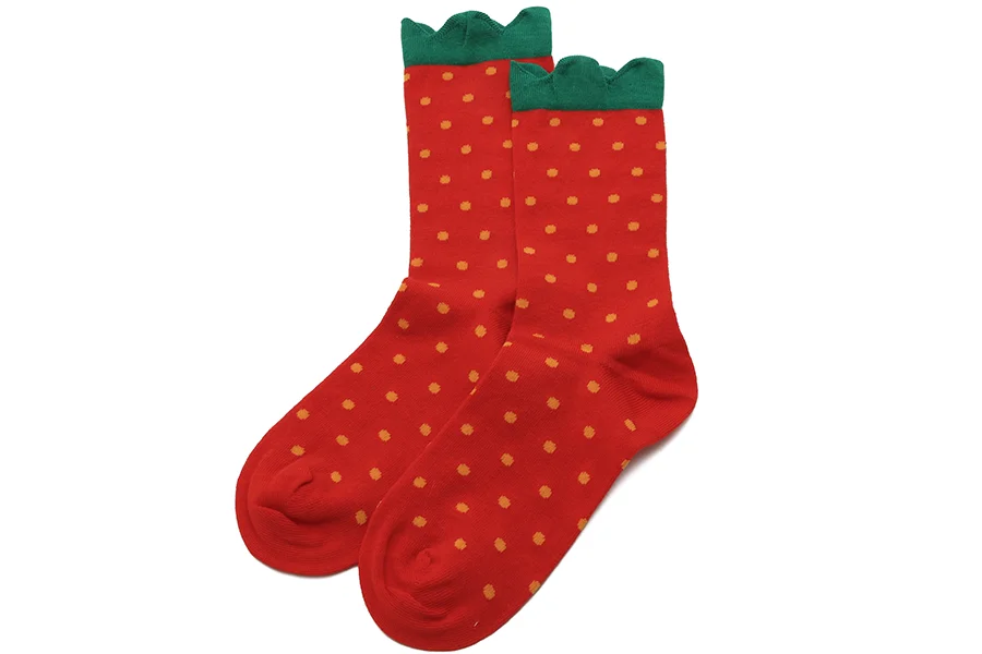 Hansel from Basel Strawberry Socks